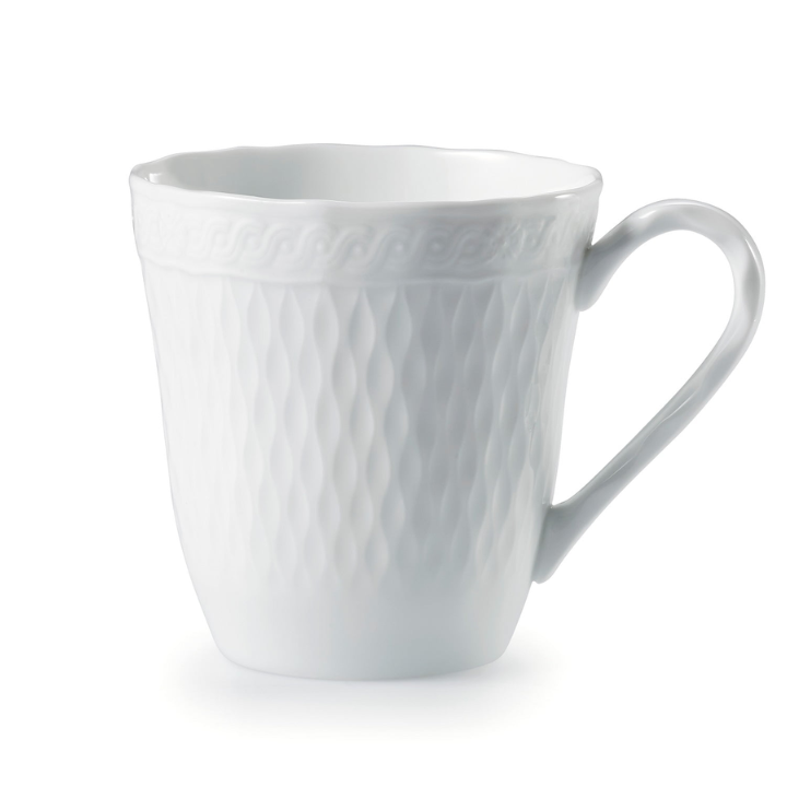 Noritake Cher Blanc Mug, 1 Pce, White