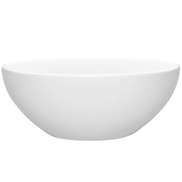 Noritake Conifere Plate and Saucer casually stacked, with Cup and Bowl positioned above, white