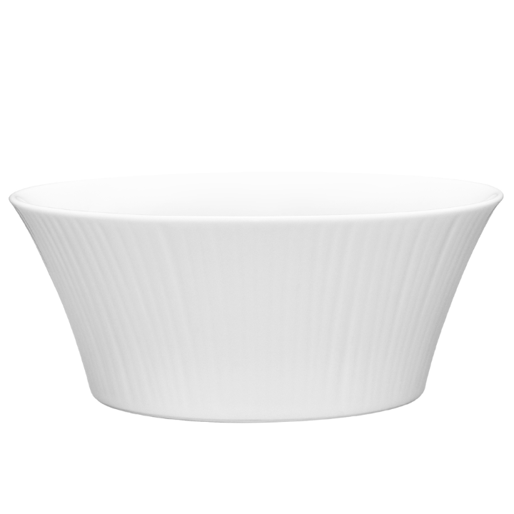 Noritake Conifere Plates and a Bowl, white, stacked