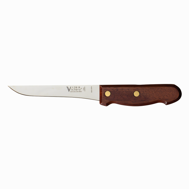 Victory 15cm straight boning knife carbon steel wooden handle Japanese steel butchery knife