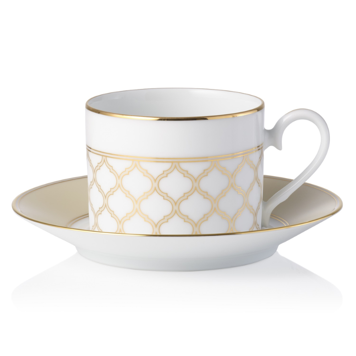 Noritake Eternal Palace Gold Fine Porcelain Cup & Saucer 225ml