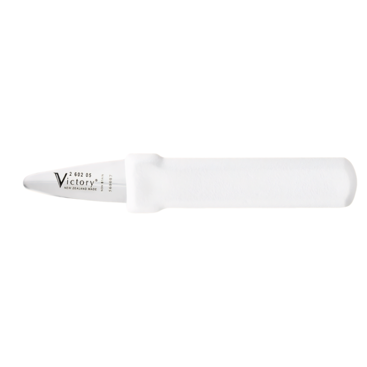Victory 5cm oyster knife stainless steel white handle oyster shucking knife