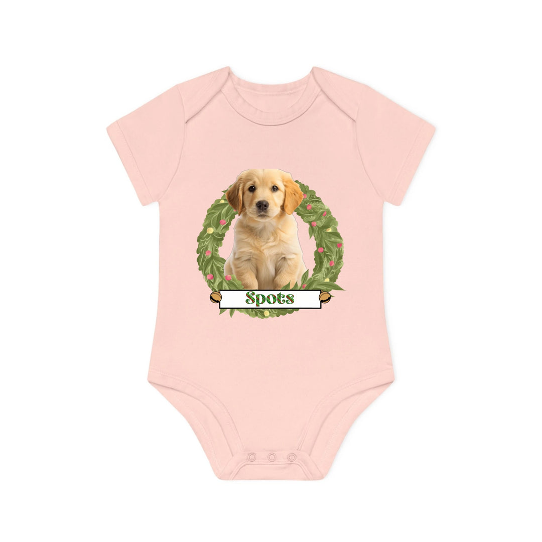 Personalised Baby Organic Short Sleeve Bodysuit
