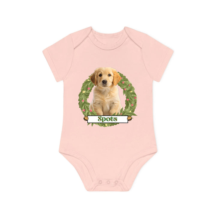 Personalised Baby Organic Short Sleeve Bodysuit