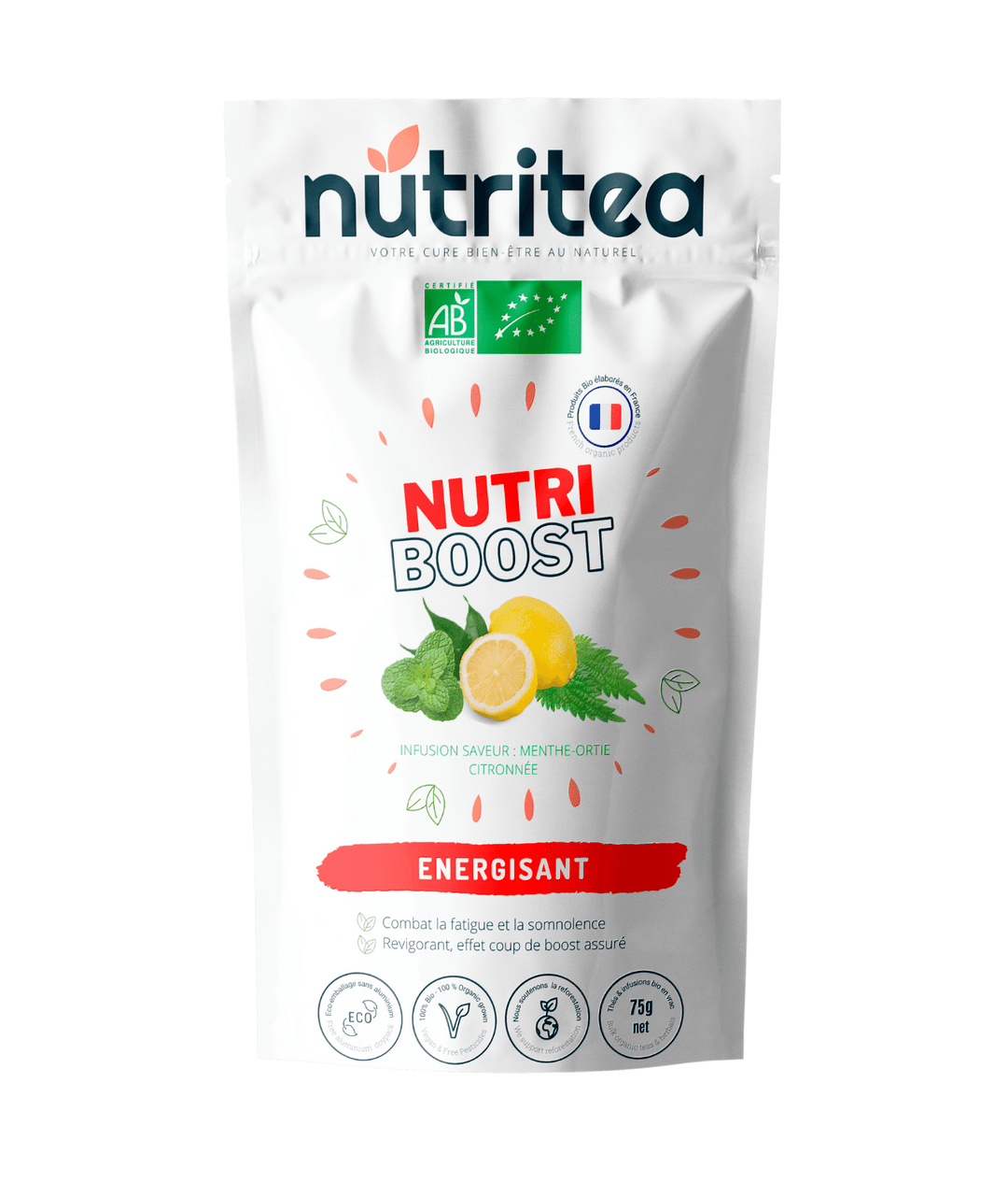 NutriBoost-Tisane Énergisante bio