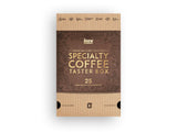 SPECIALTY COFFEE BEANS TASTER BOX 25 PCS