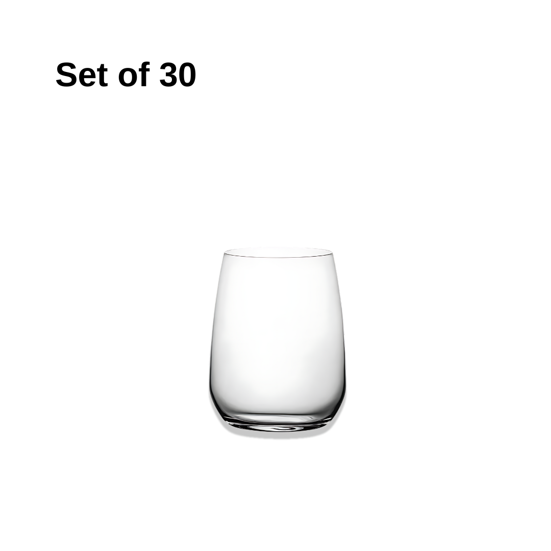 Bormioli Rocco Restaurant Water Glass 430ml Clear – Set of 30