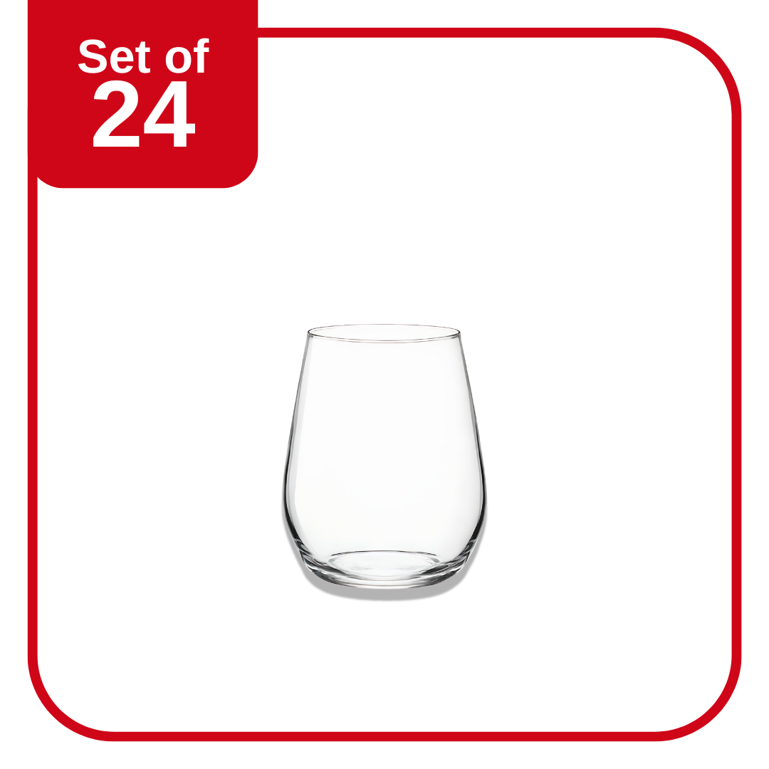 Bormioli Rocco Electra DOF Glass 380 ml set of 24 in Clear for whisky and cocktails