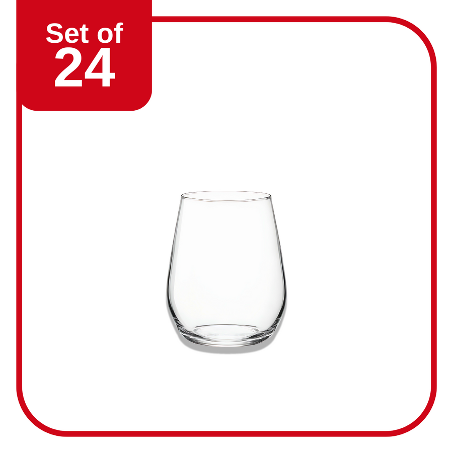 Bormioli Rocco Electra DOF Glass 380 ml set of 24 in Clear for whisky and cocktails