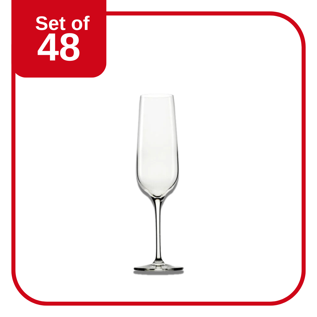 STOLZLE GRANDEZZA CHAMPAGNE FLUTE 215ml (140 00 07) (Set of 48 )