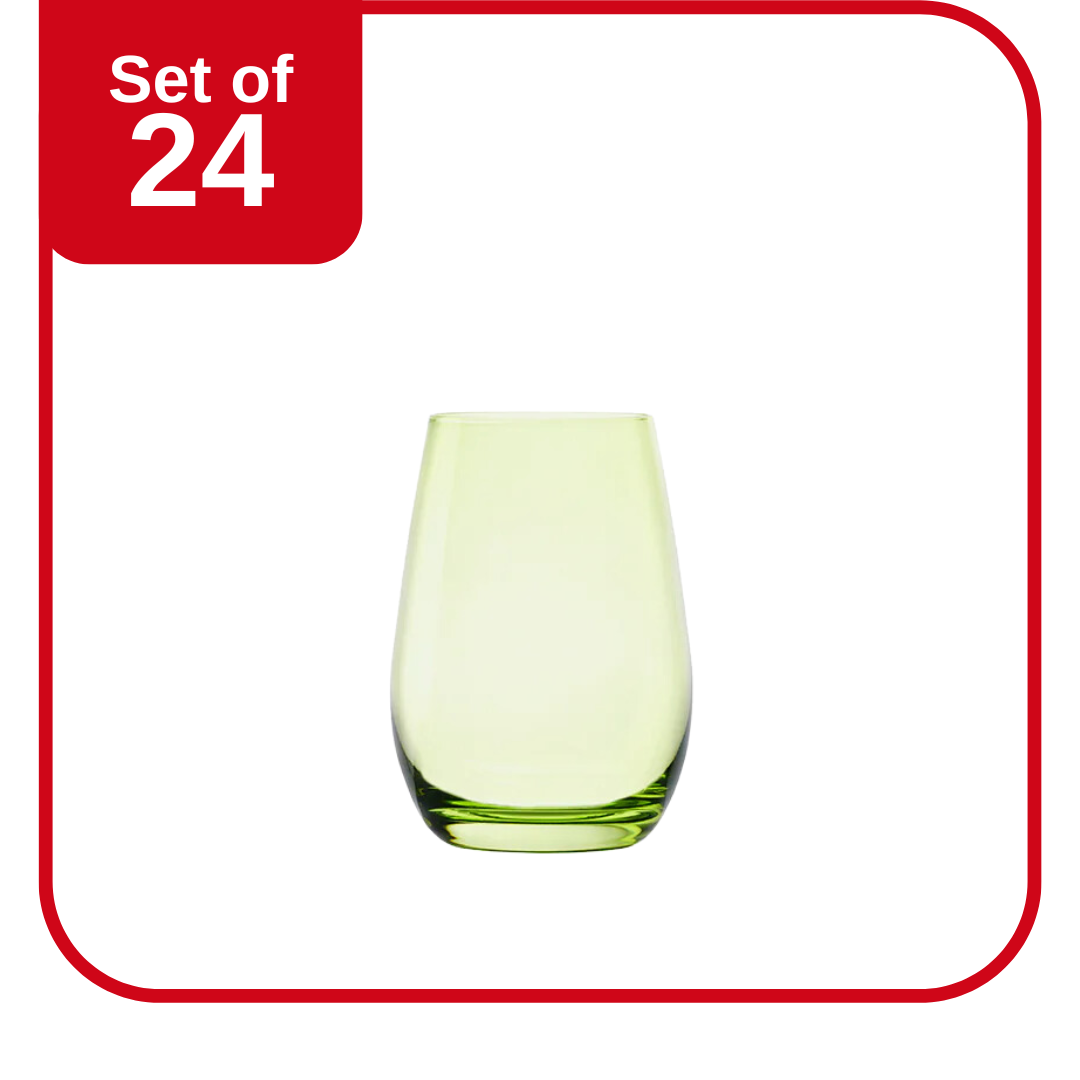 Stolzle Twister Tumbler Green 335ml | King of Knives Australia