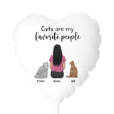 Personalised Balloon (Round and Heart-shaped), 11"