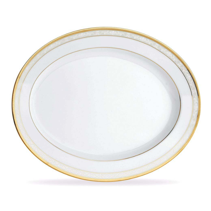 Noritake Hampshire Gold-Oval Platter