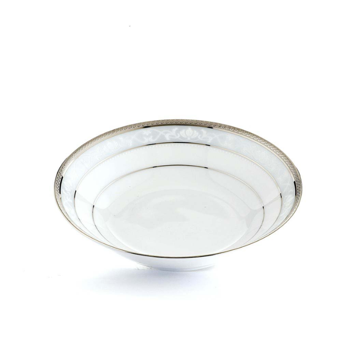 Noritake Hampshire Platinum-Dessert Bowl