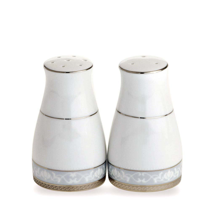 Noritake Hampshire Platinum-Salt & Pepper Shaker