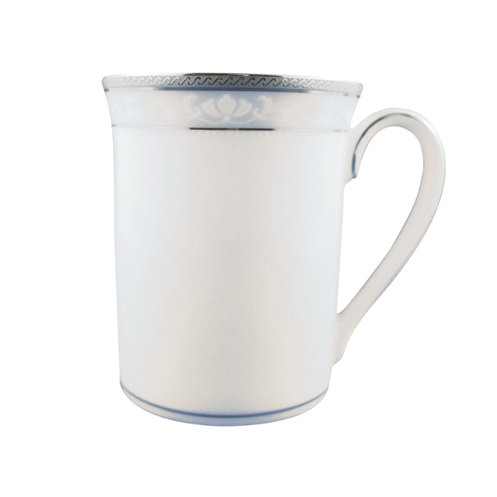 Noritake Hampshire Platinum Fine Porcelain Mug 310ml