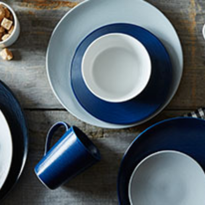 Noritake Navy on Navy Mug Set of 4 (350ml)