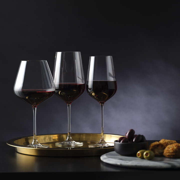 Noritake HK Hip Burgundy Wine Glass Set of 6 (910ml)