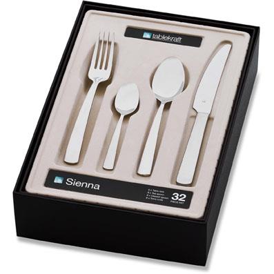 TABLEKRAFT SIENNA CUTLERY SET 32pc 18/10