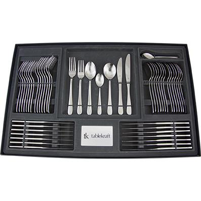 TABLEKRAFT LUXOR CUTLERY SET 56pc 18/0