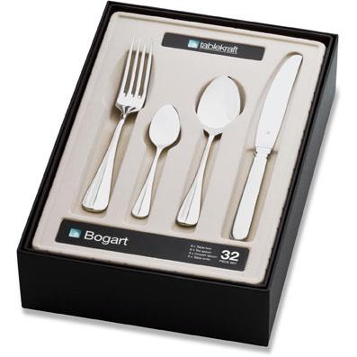 TABLEKRAFT BOGART CUTLERY SET 32pc 18/10