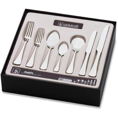 TABLEKRAFT GABLE CUTLERY SET 56pc 18/10
