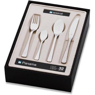 TABLEKRAFT PANAMA CUTLERY SET 32pc 18/10