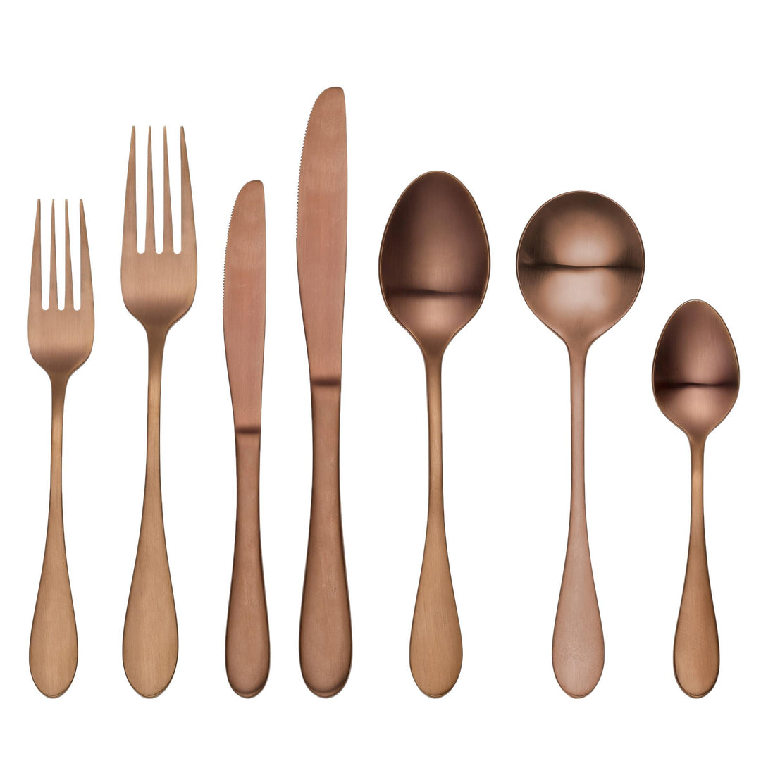 TABLEKRAFT SOHO ROSE CUTLERY SET 56pc 18/10