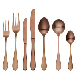 TABLEKRAFT SOHO ROSE CUTLERY SET 56pc 18/10