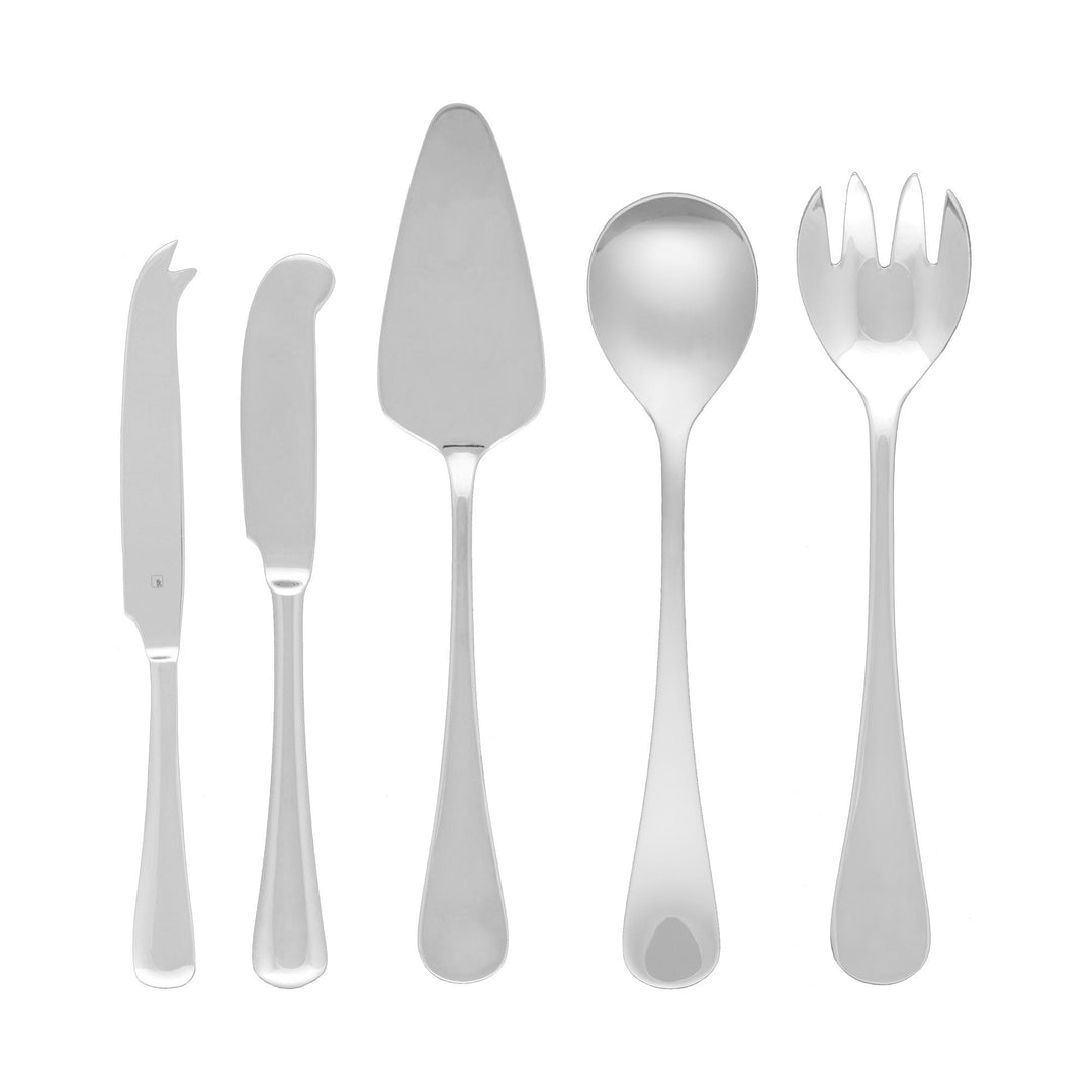 TABLEKRAFT GABLE HOSTESS SET 5pc 18/10