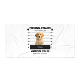 Personalised Beach Towel