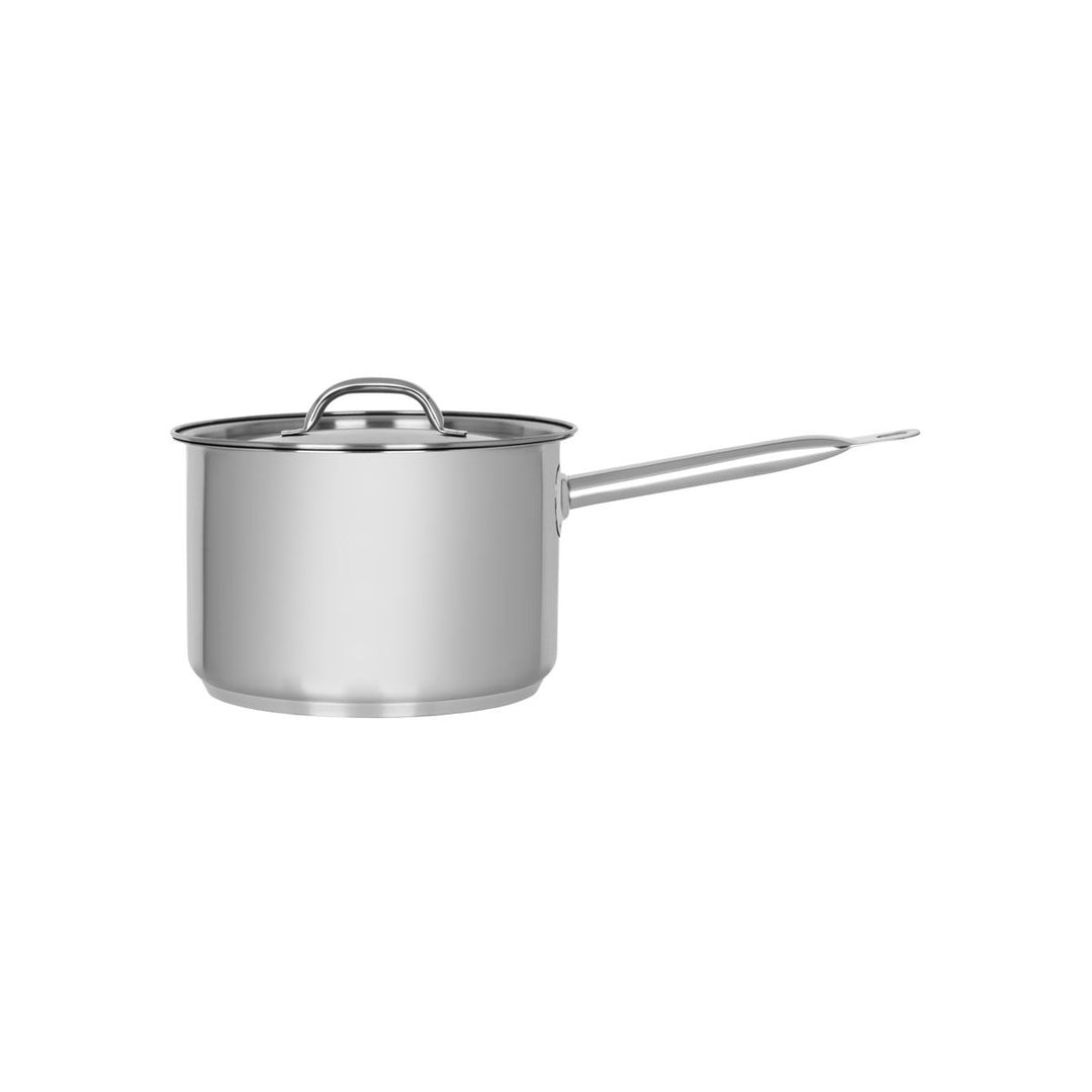 CHEF INOX ELITE SAUCEPAN w/LID 18/10 200x130mm 4.0lt