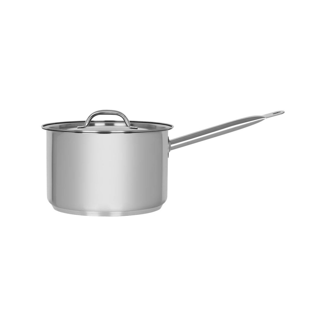 CHEF INOX ELITE SAUCEPAN w/LID 18/10 220x140mm 5.25lt