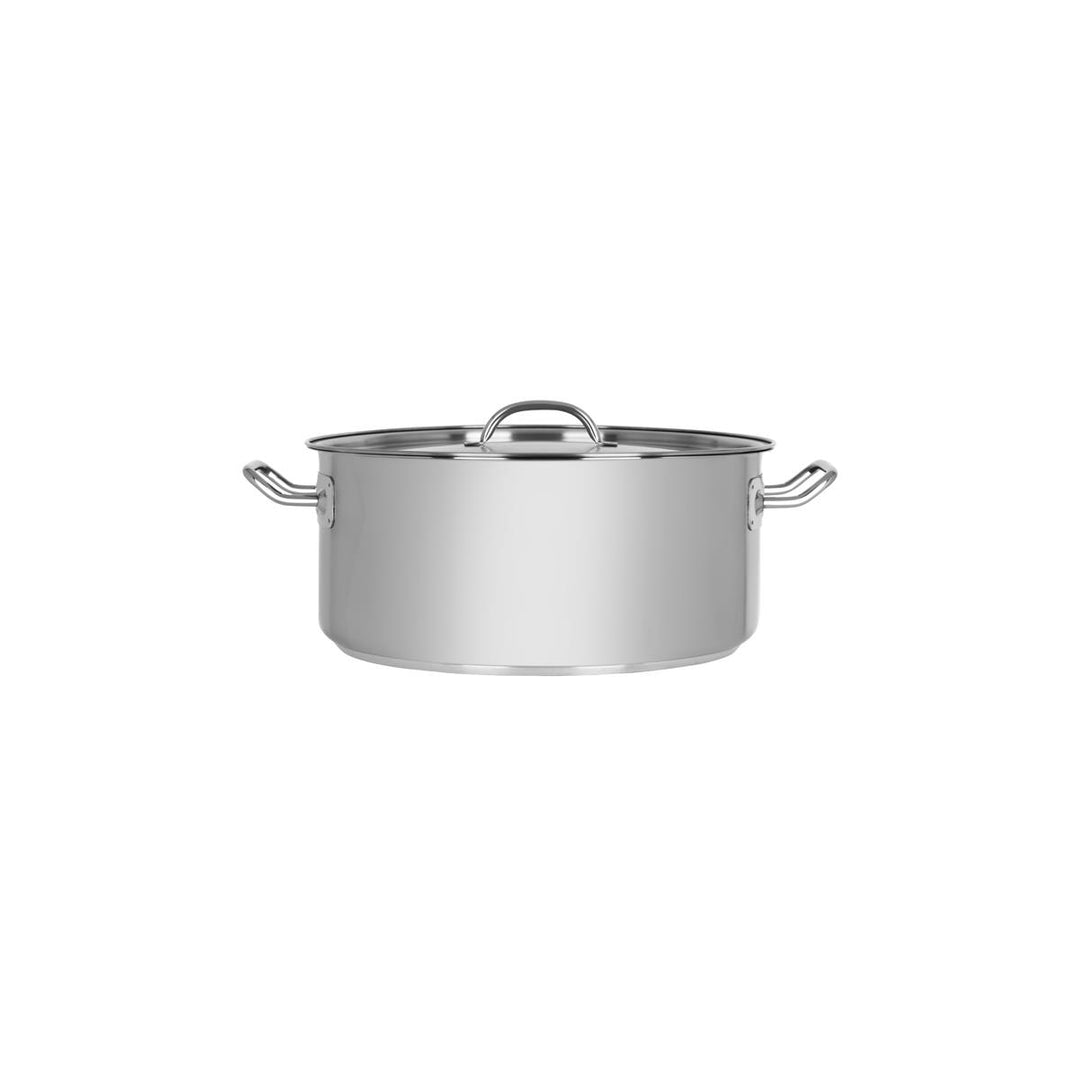 CHEF INOX ELITE CASSEROLE w/LID 18/10 280x120mm 7.25lt
