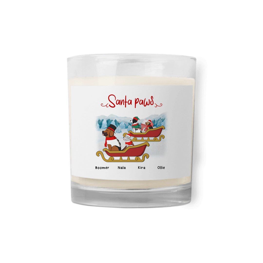 Personalised Glass Jar Soy Wax Candle