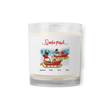 Personalised Glass Jar Soy Wax Candle