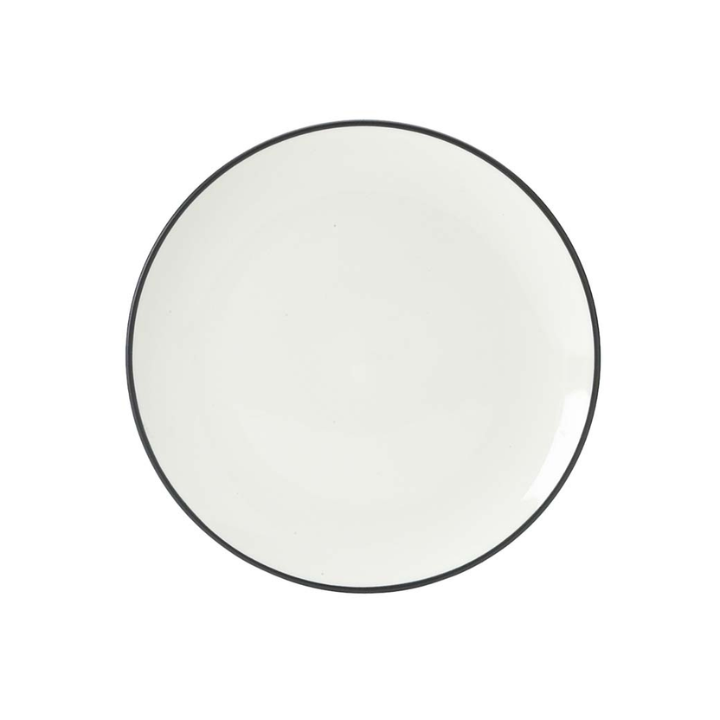 Noritake Colorwave Graphite 21cm Coupe Entree Plate
