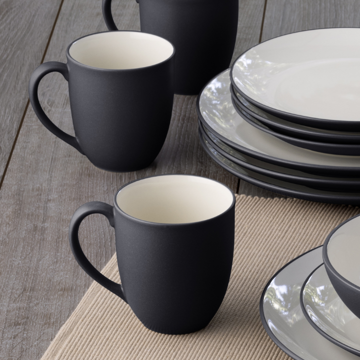 Noritake Colorwave Graphite Mug 355ml