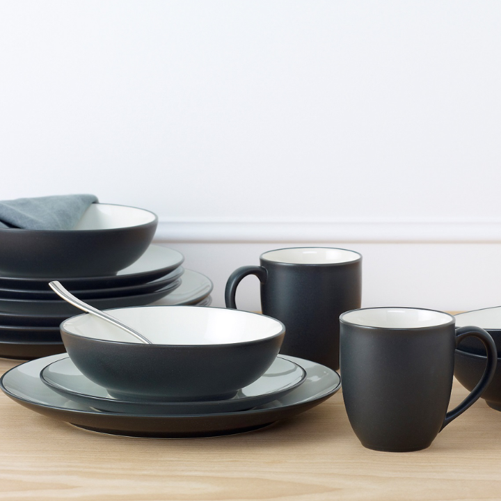Noritake Colorwave Graphite 17cm Bowl