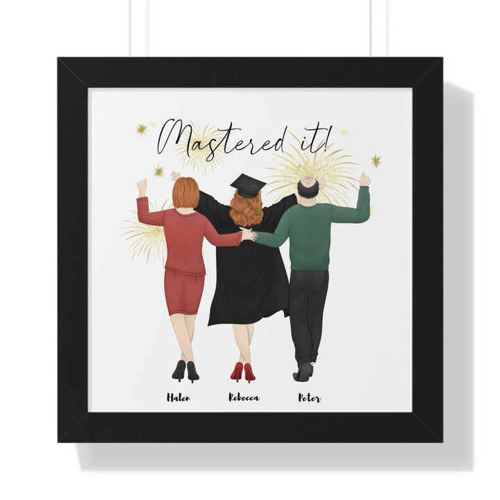 Personalised Framed Horizontal Poster