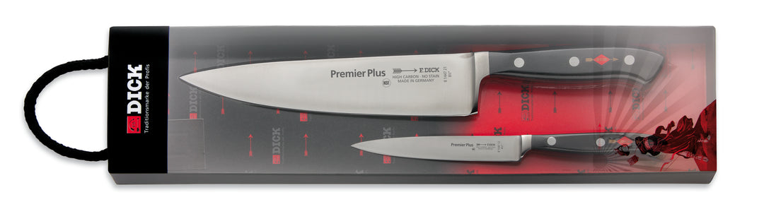 F.DICK PREMIER PLUS GIFT SET FORGED KNIFE SET, 2PCS