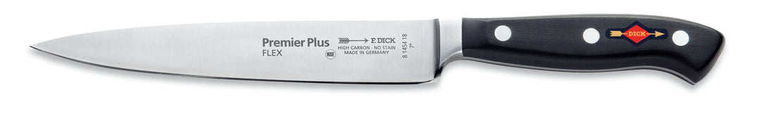 F.DICK PREMIER PLUS FILLETING KNIFE, FLEXIBLE 18CM