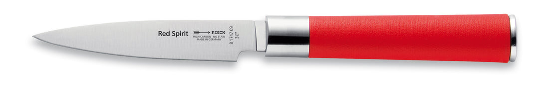 F.DICK RED SPIRIT PARING KNIFE, 9CM