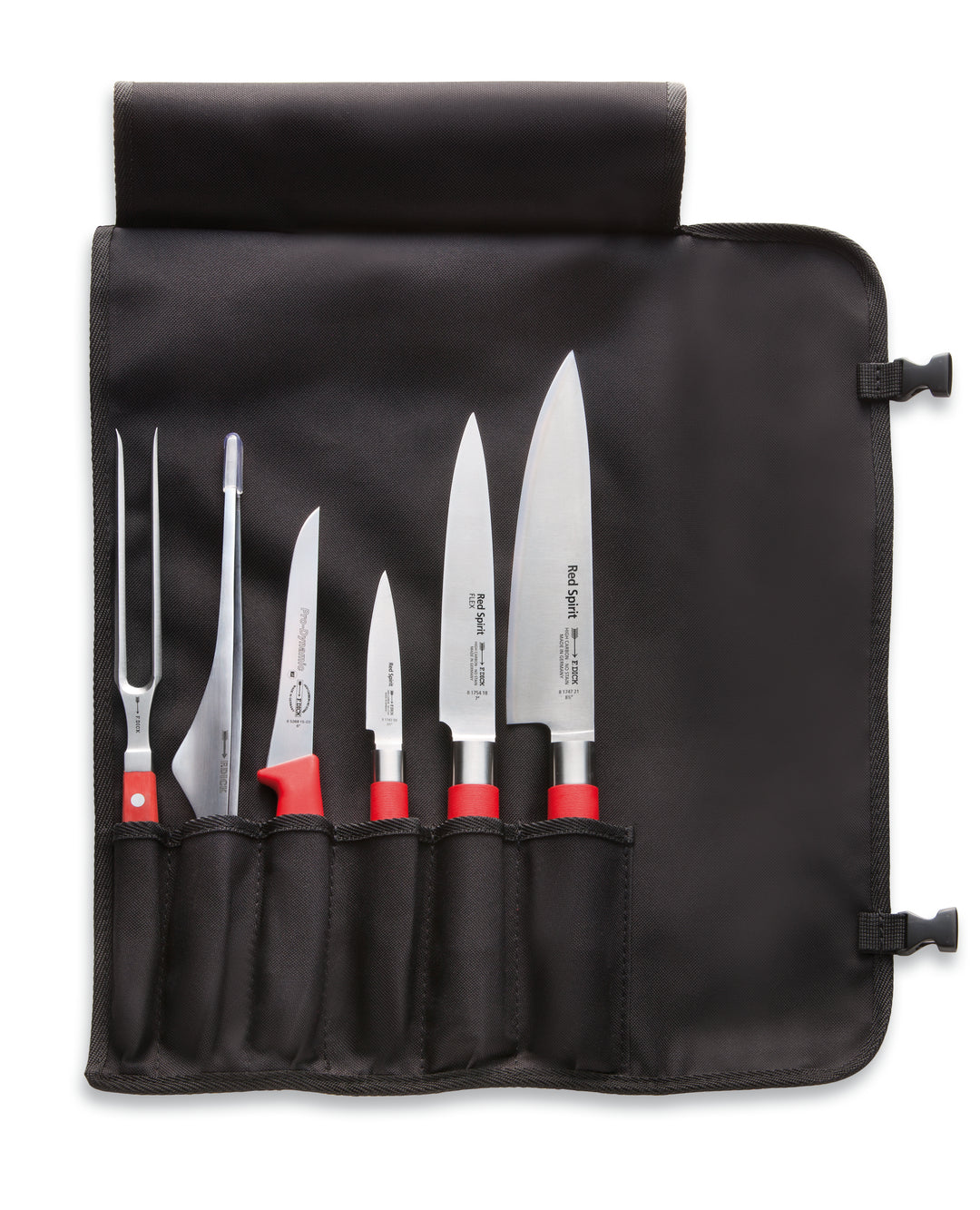 F.DICK RED SPIRIT TEXTILE ROLL BAG, 6PCS