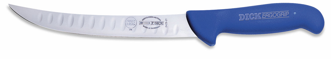 F.DICK ERGOGRIP BUTCHER'S KNIFE KULLENSCHLIFF, 21CM