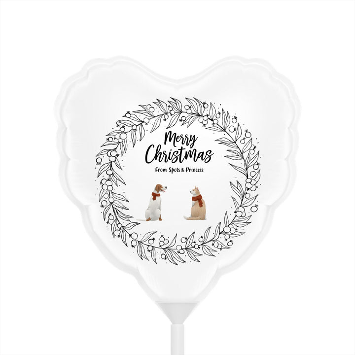 Personalised Balloons (Round and Heart-shaped), 6"