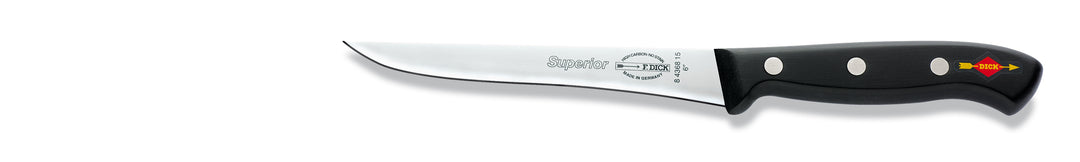 F.DICK SUPERIOR BONING KNIFE, STIFF, 15CM