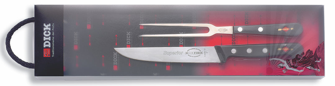F.DICK SUPERIOR GIFT SET STAMPED CARVING SET, 2PCS