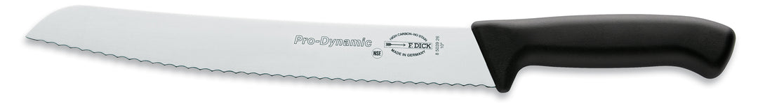 F.DICK PRO-DYNAMIC BREAD KNIFE, SERRATED EDGE, 26CM
