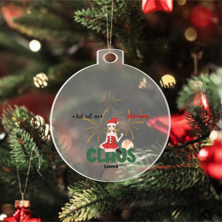 Personalised Acrylic Ornament